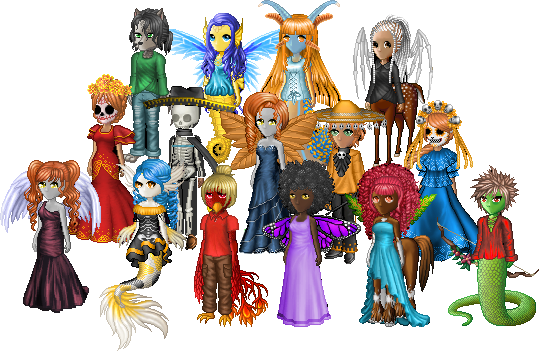 Variety of Customized Avatars!